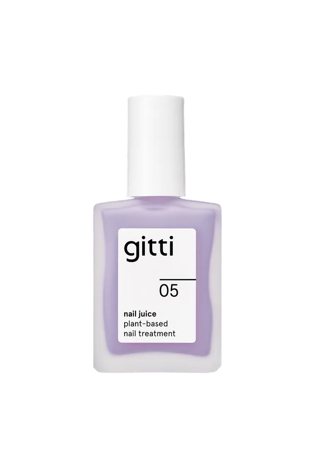 gitti-nail-juice-no-05-veganer-pflegelack-transparent-hell-lila-jelly-finish image 1