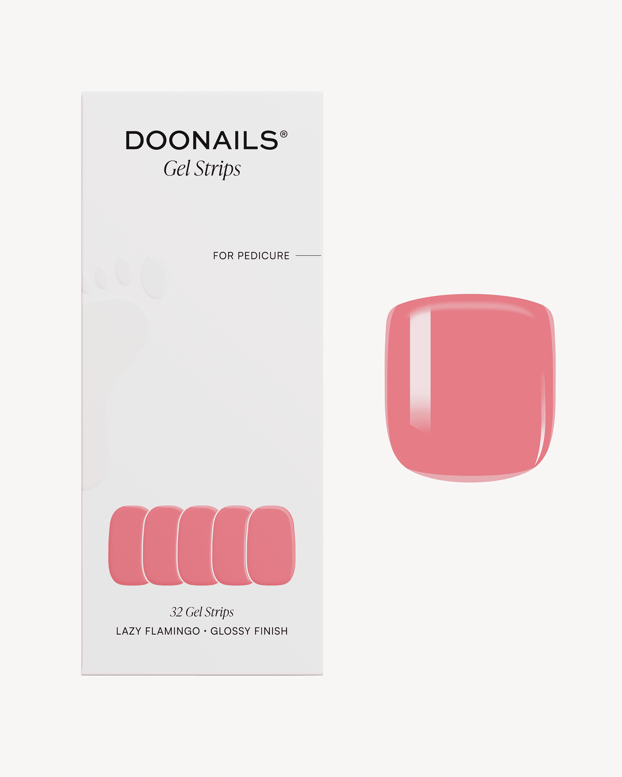 doonails-lazy-flamingo-pedik-re-uv-gel-strips image 1