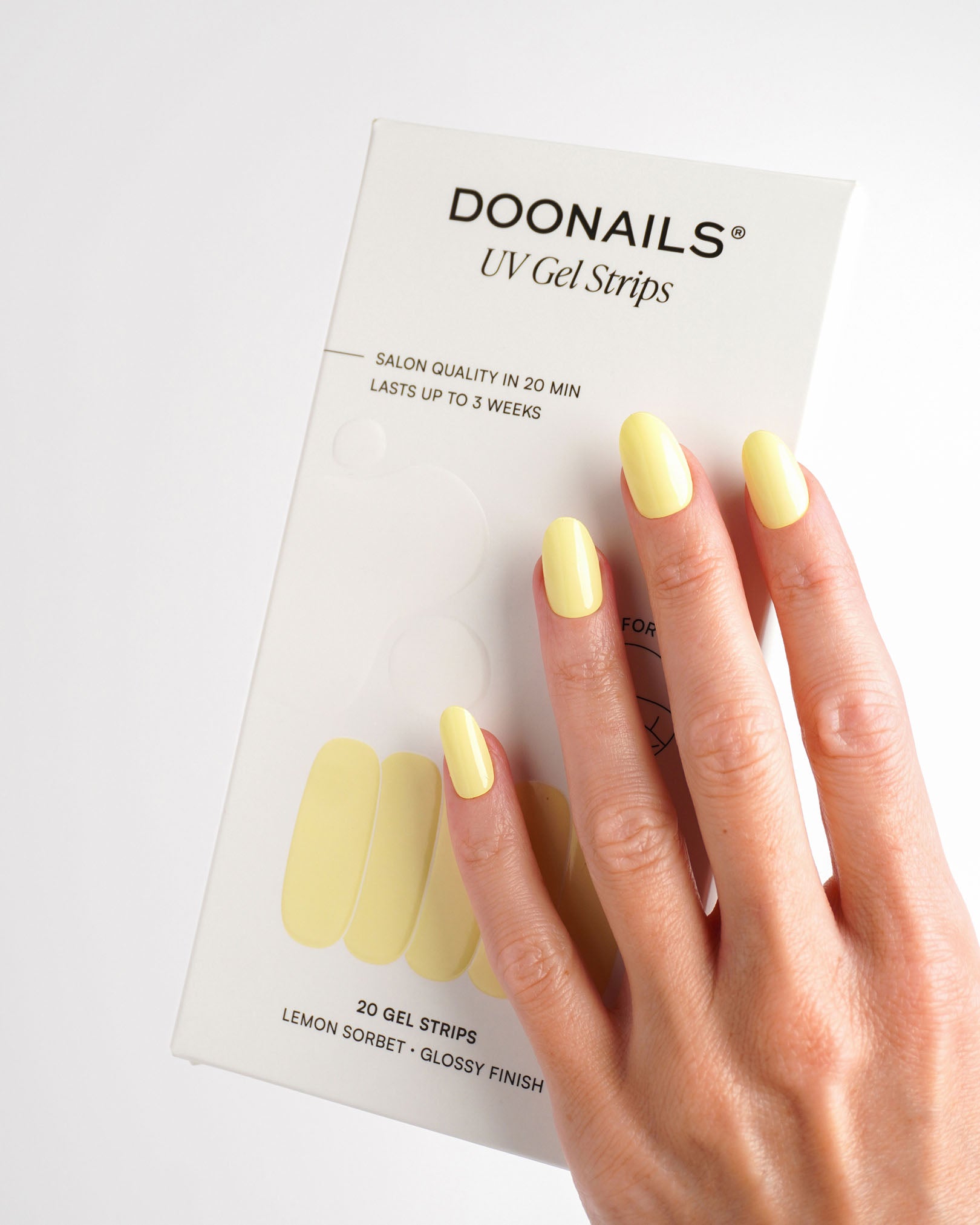 doonails-lemon-sorbet-uv-gel-strips image 3