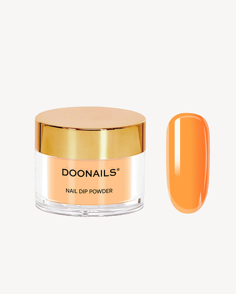 doonails-extra-day-dipping-powder-sattes-orange-soft-tone-farb-pulver image 1