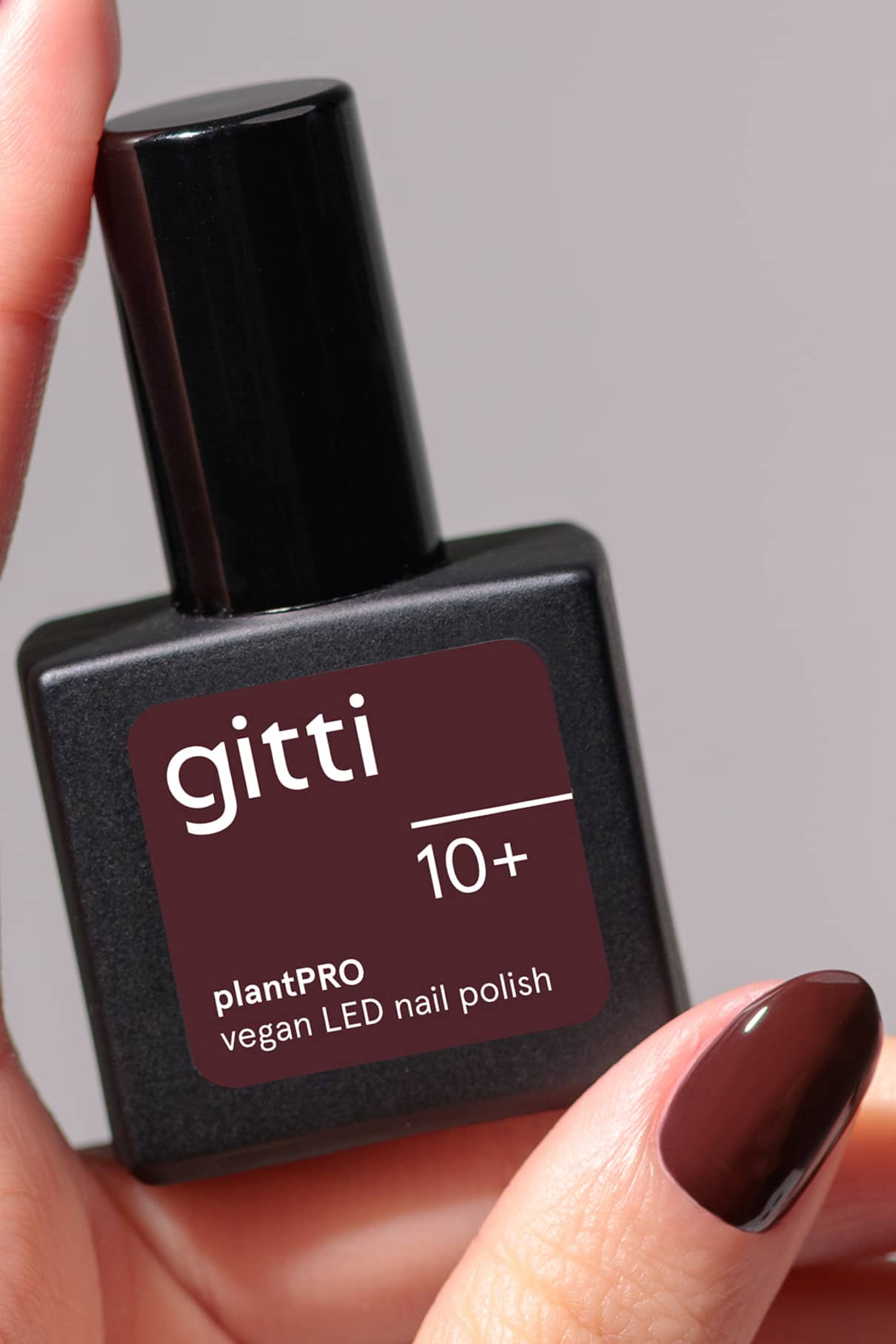 gitti-no-10-plantpro-gel-nail-polish-dark-berry image 2