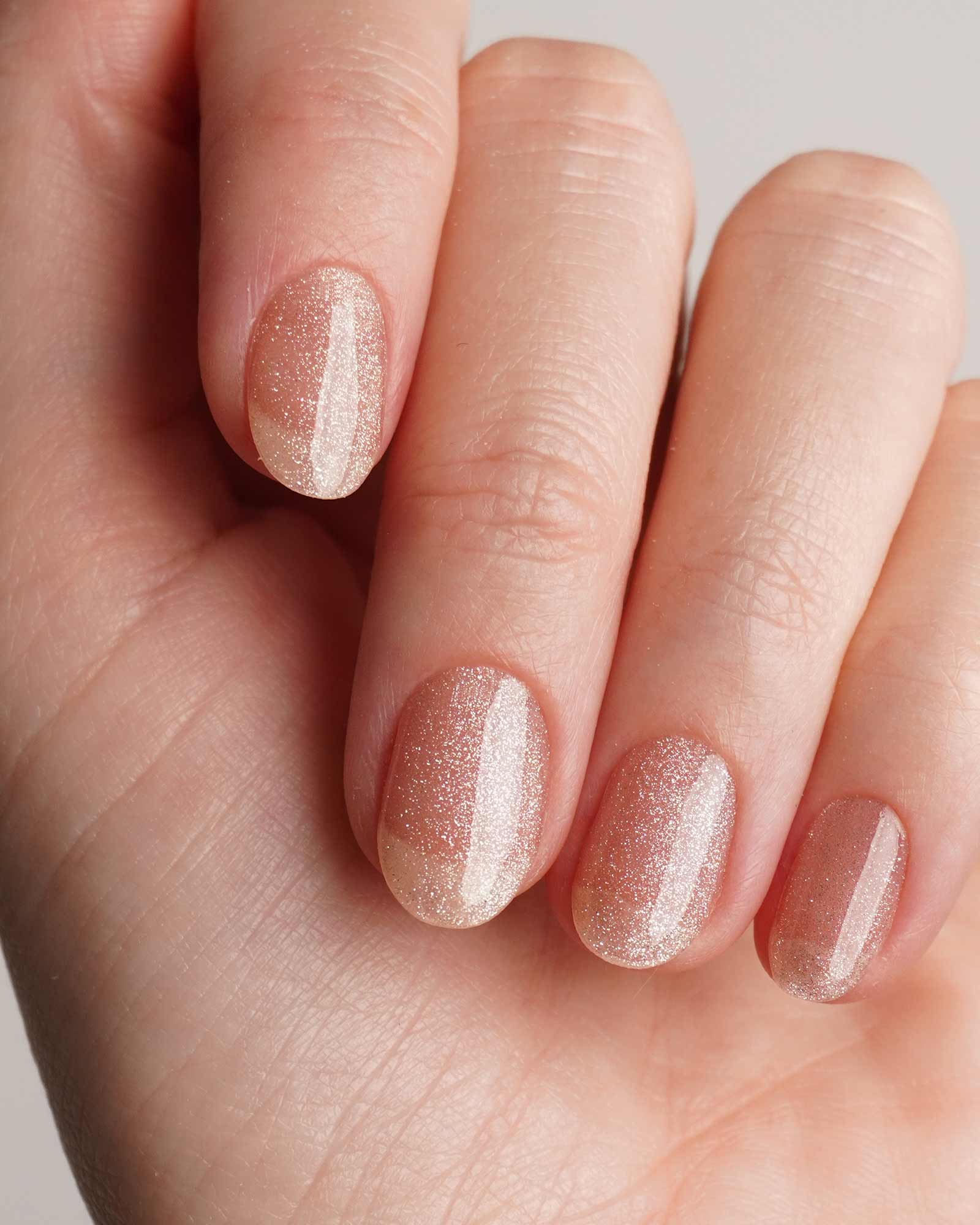 doonails-gold-cat-eye-uv-gel-strips-gold-transparent image 2