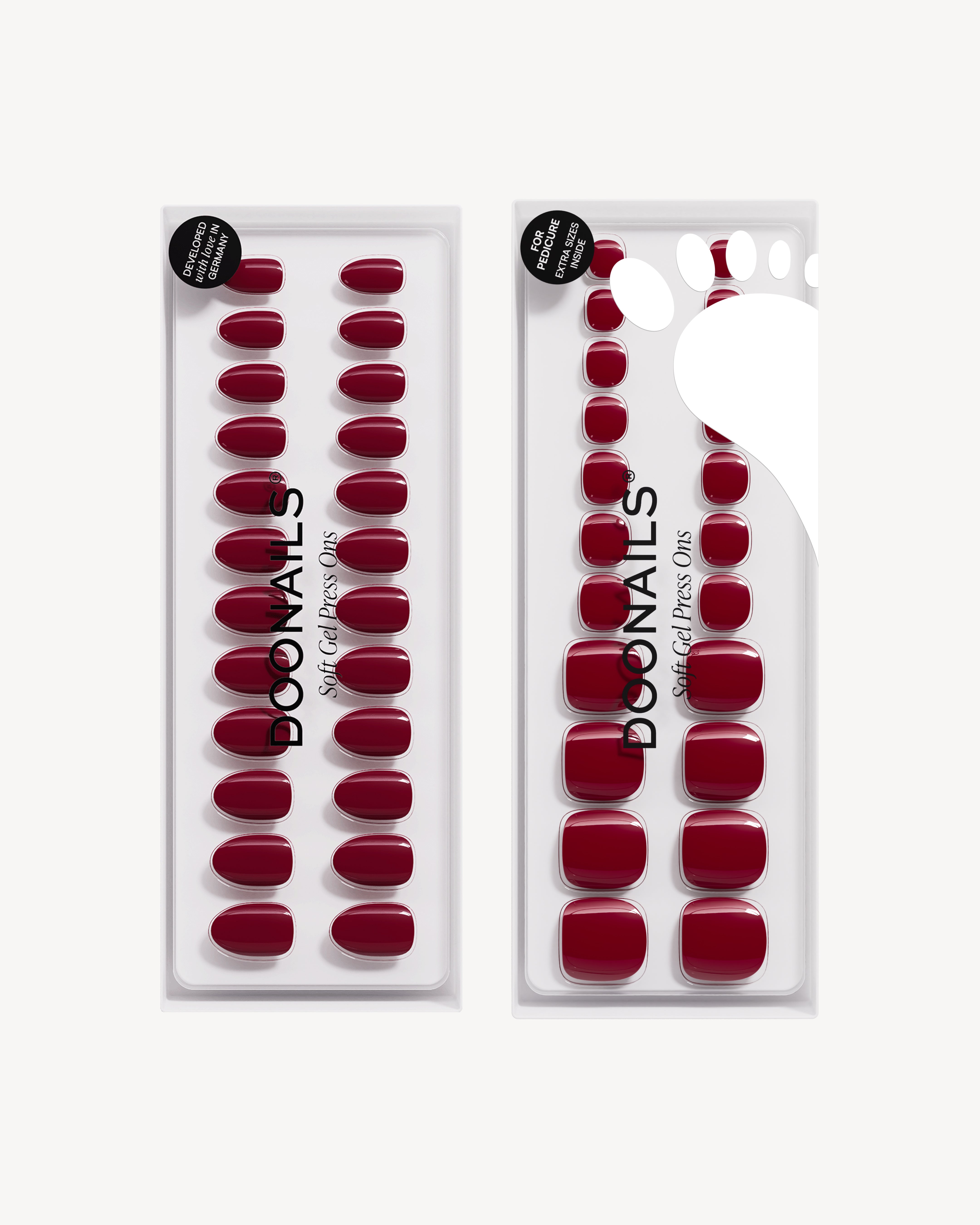 doonails-love-paris-short-round-mani-pedi-set-soft-gel-press-ons image 1