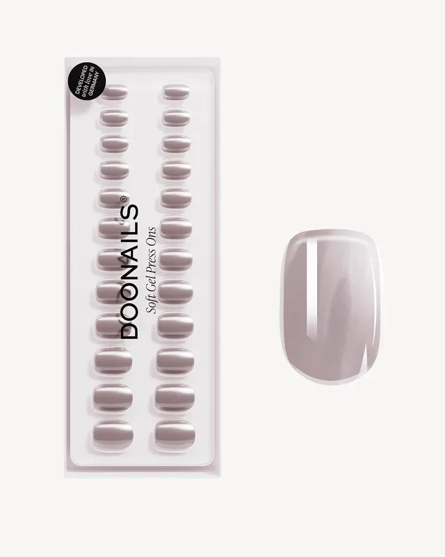 doonails-cashmere-glow-extra-short-square-soft-gel-press-ons image 1