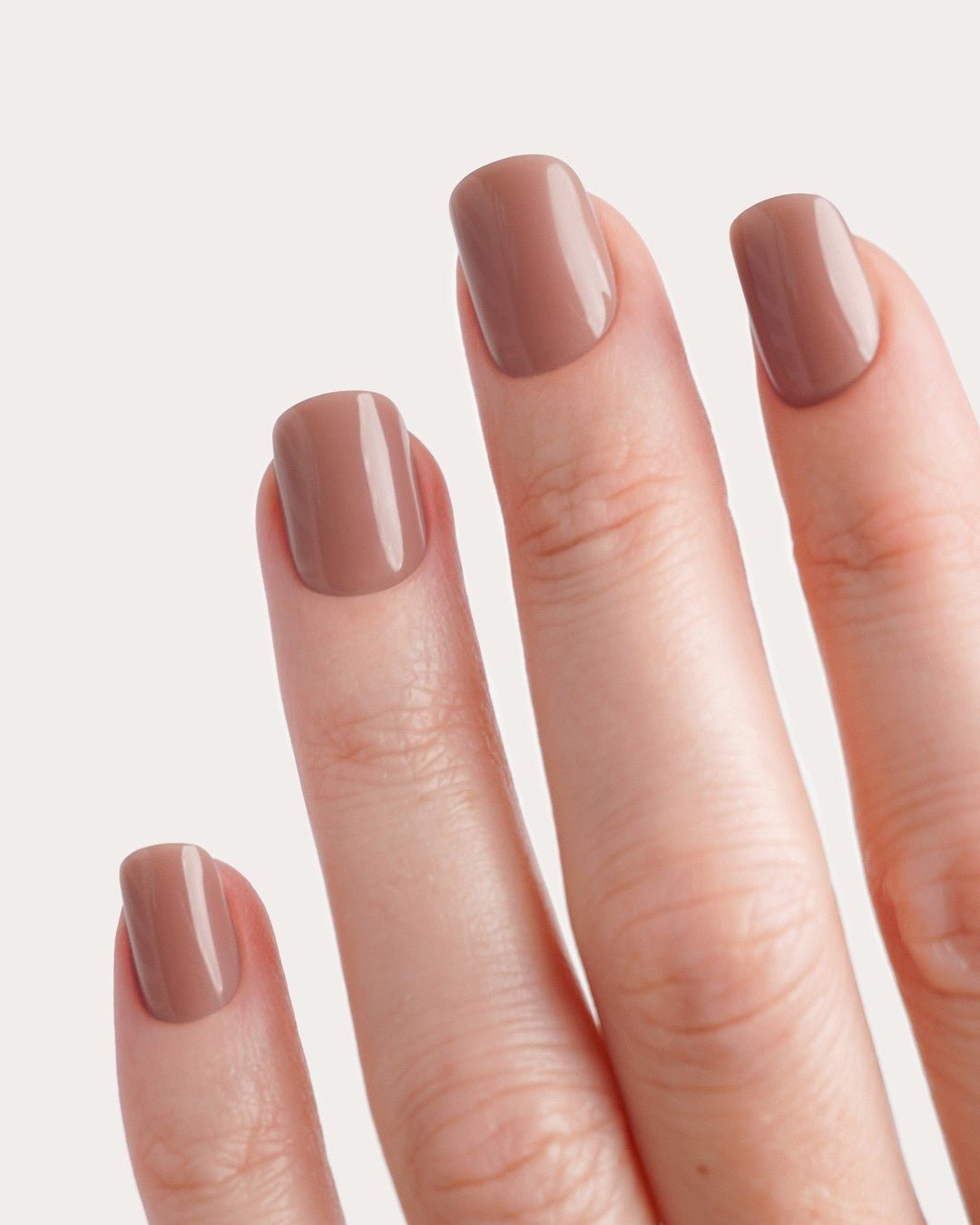 doonails-espresso-extra-short-square-soft-gel-press-ons-hellbraun image 2