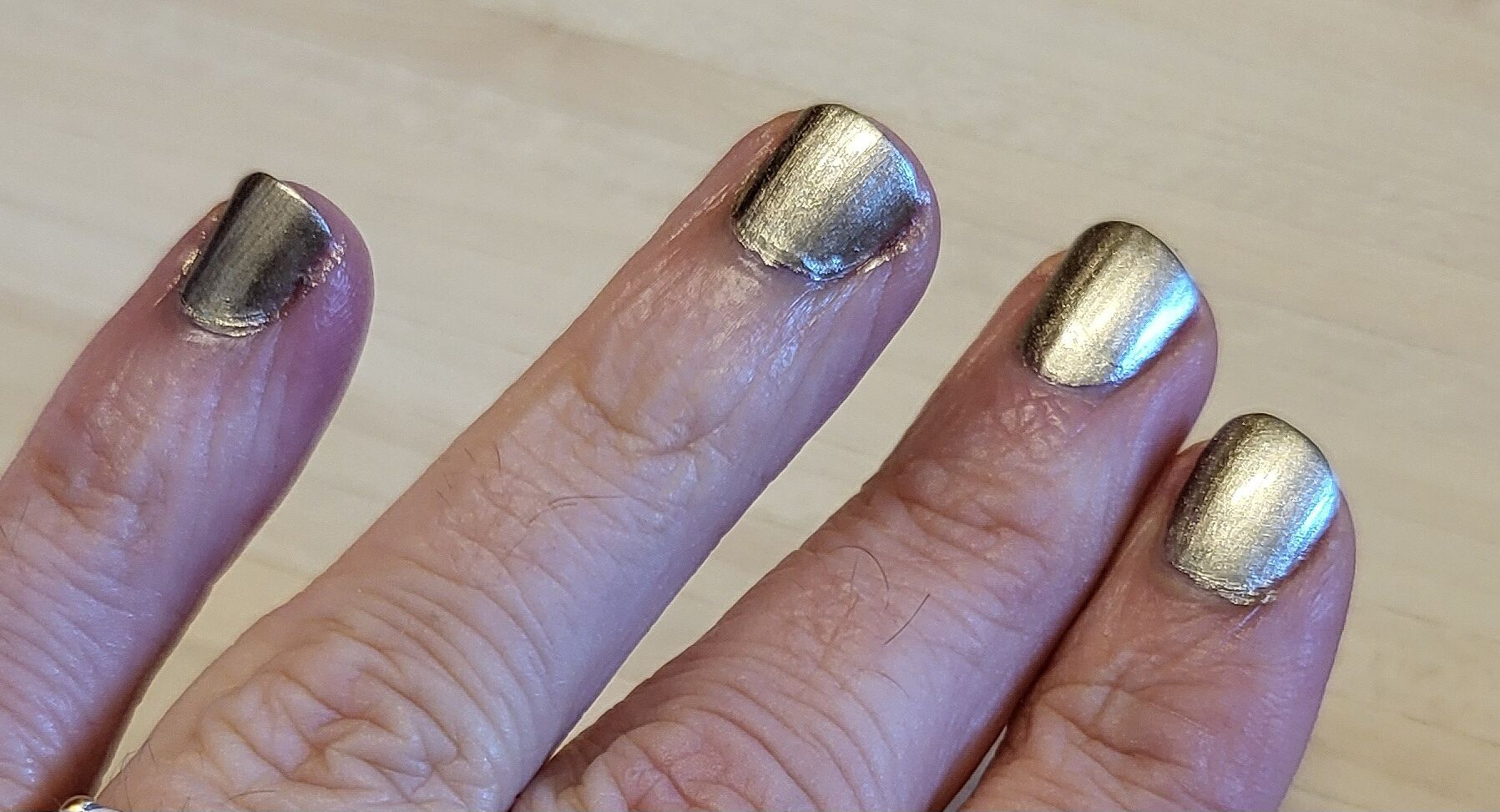 Schöner Metallic-Effekt