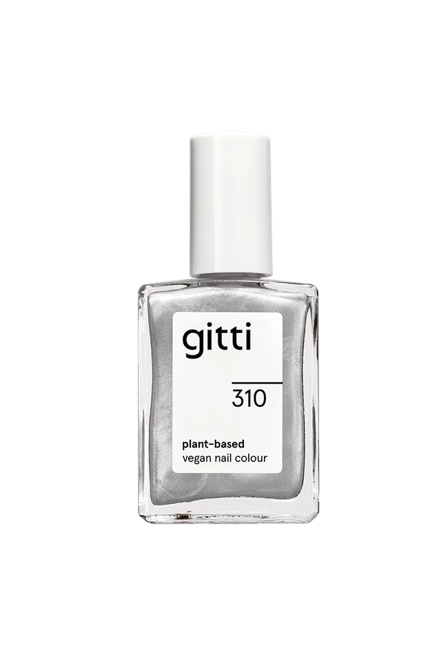 gitti-no-310-pflanzlicher-nagellack-metallic-silber-mit-chrom-effekt image 1