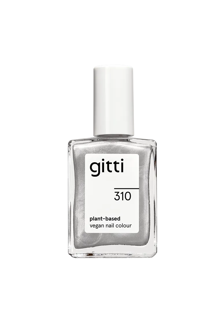 gitti-no-310-pflanzlicher-nagellack-metallic-silber-mit-chrom-effekt image 1