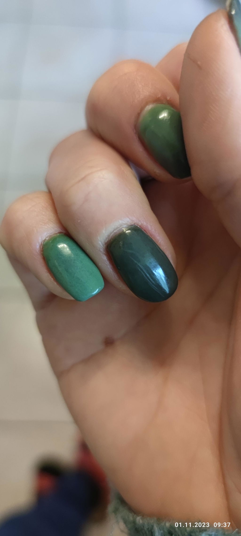 Schöne Farbe, braucht Übung