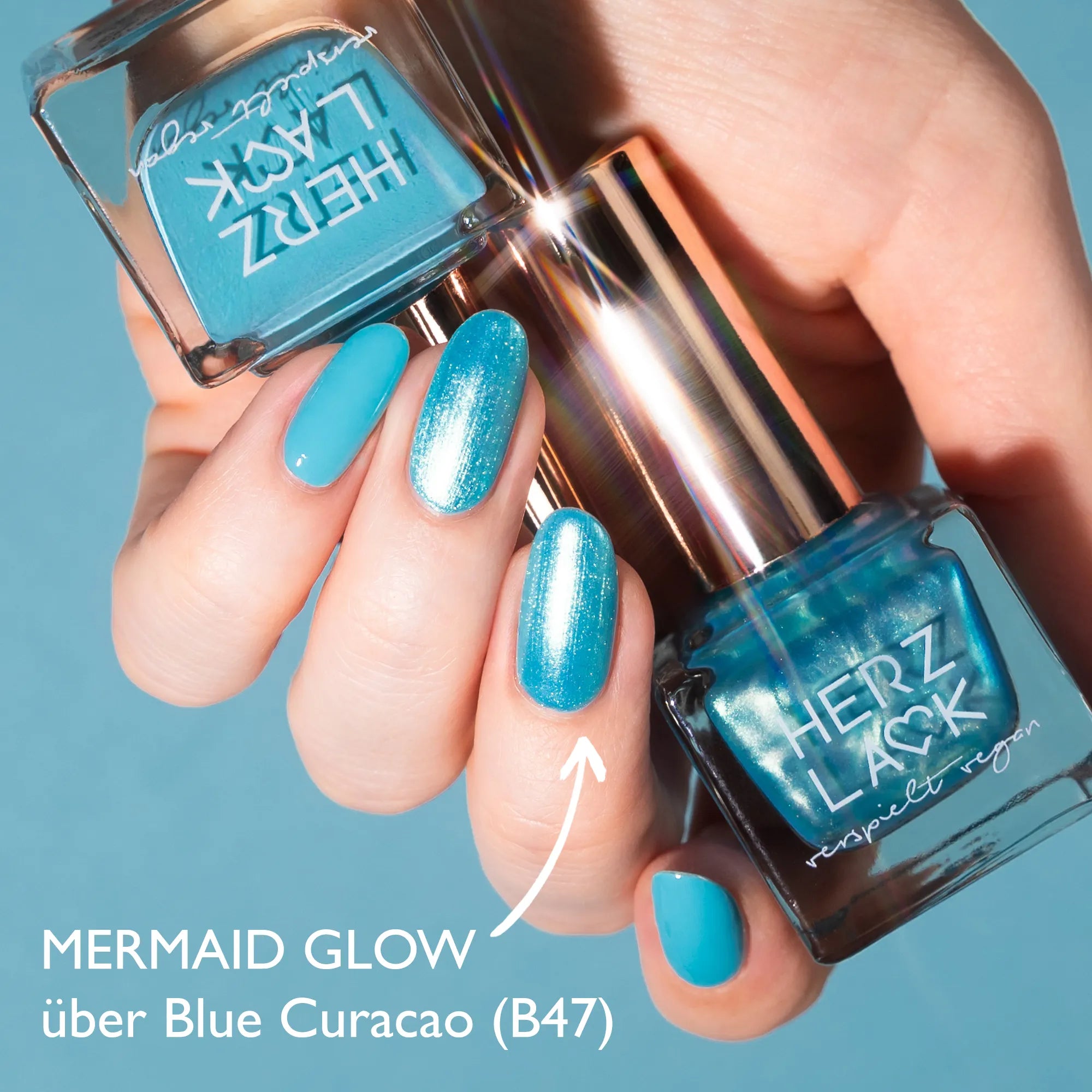 herzlack-blue-lagoon-duo-nagellack-set-one-coater-duochrome-topper image 3