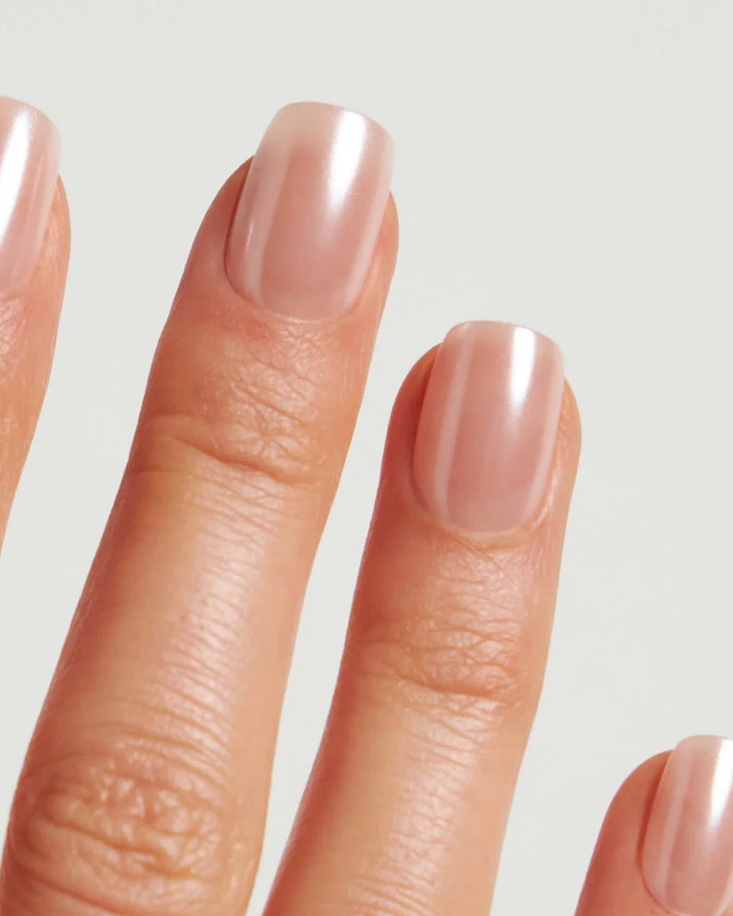 doonails-prosecco-short-square-soft-gel-press-ons-schimmer image 2
