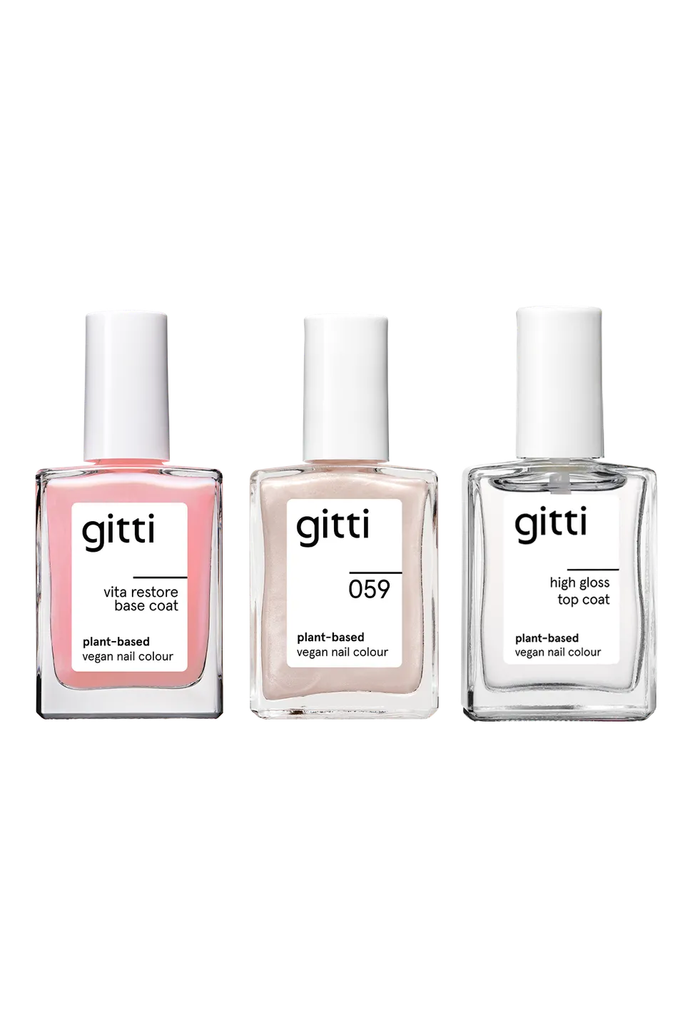 gitti-strengthening-nail-kit-base-coat-pflanzenbasierte-farbe-top-coat-3x15ml image 1