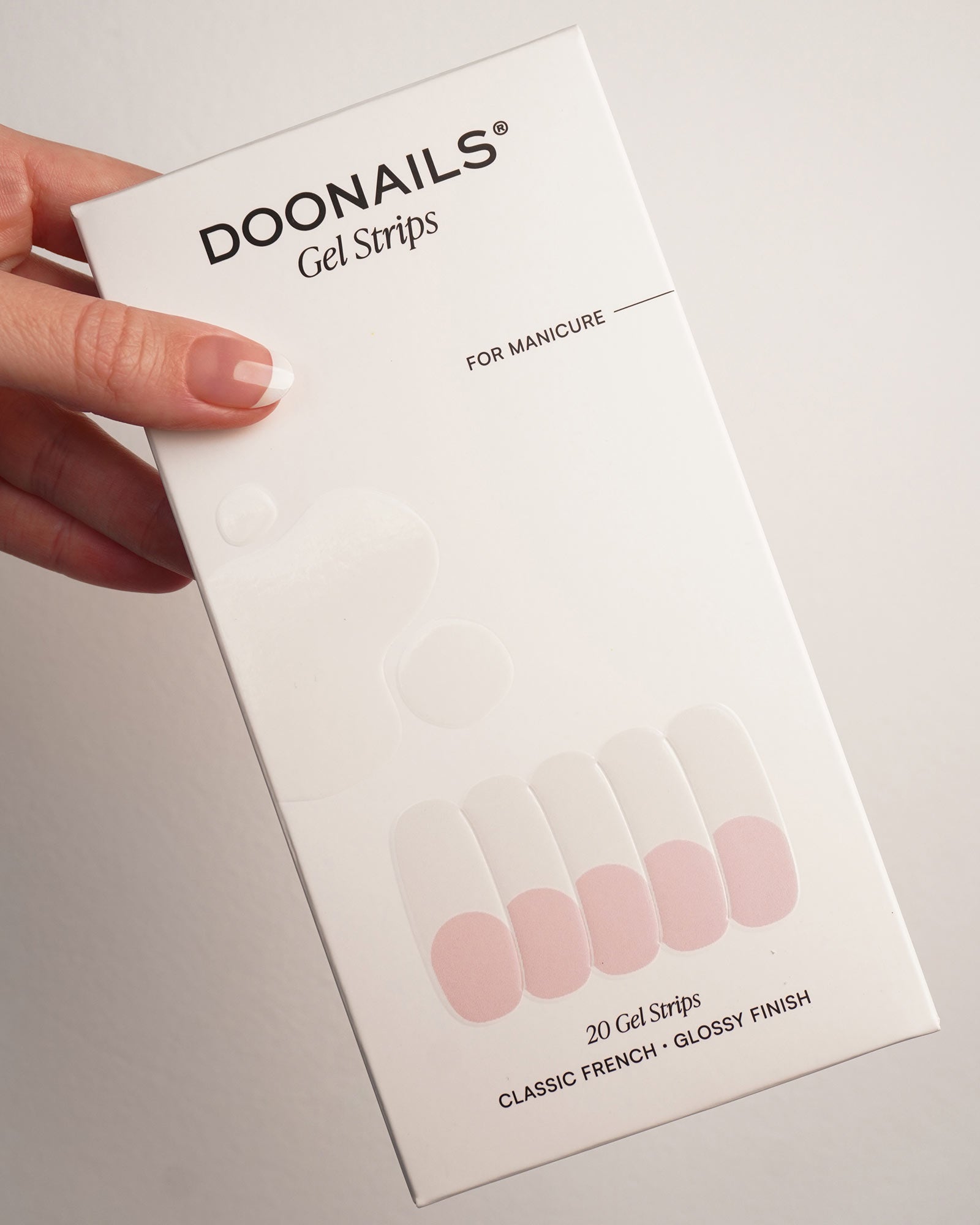 doonails-classic-french-uv-gel-strips-bestseller-french-design image 3
