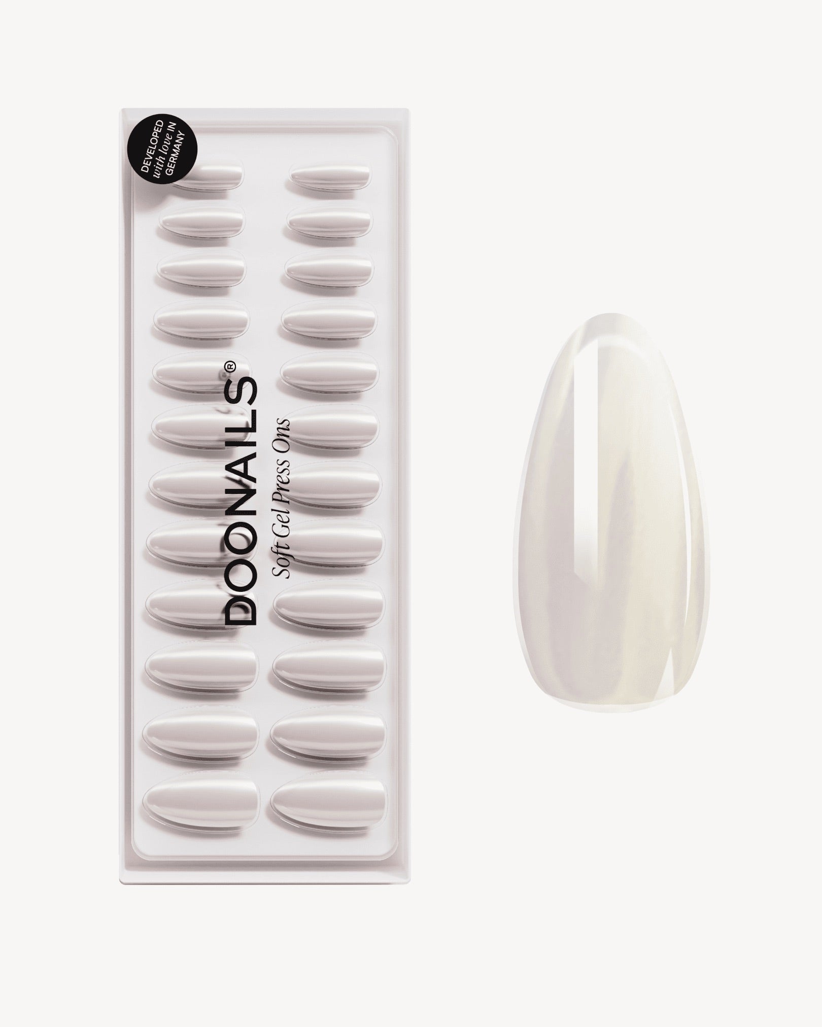 doonails-toffee-medium-almond-soft-gel-press-ons-nude image 1