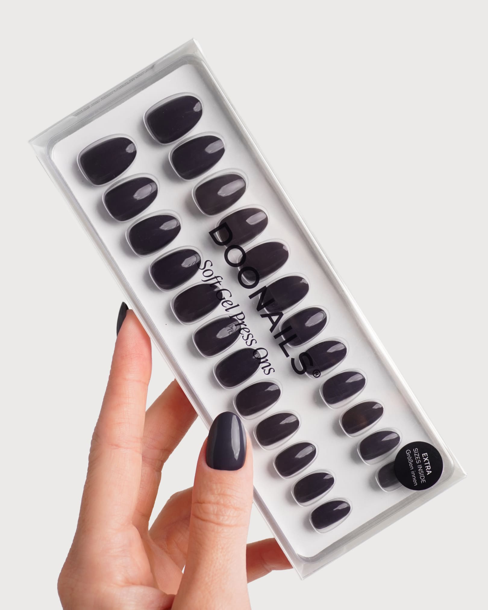 doonails-stormy-grey-short-round-soft-gel-press-ons image 3