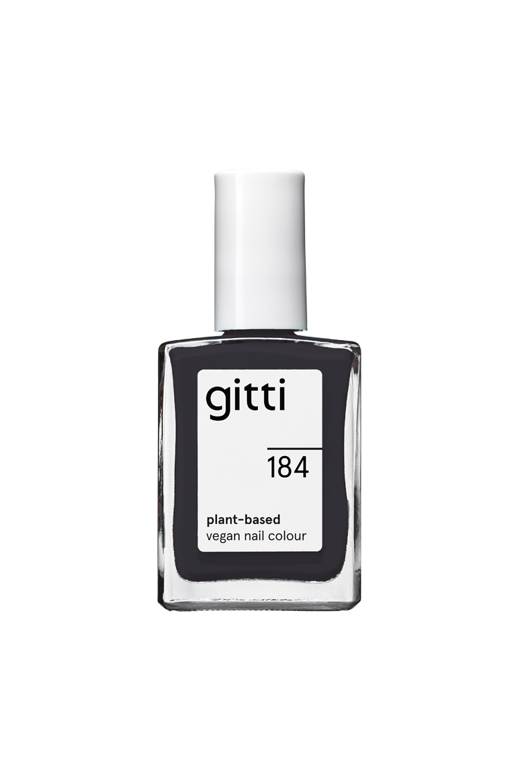 gitti-no-184-plant-based-nagellack-dunkles-anthrazit image 1