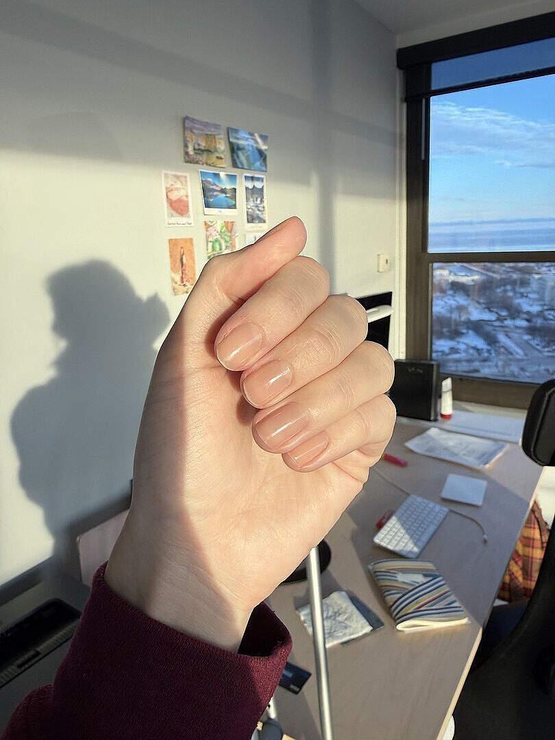 Ideal für kurze Nägel
