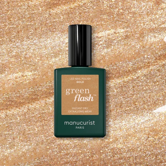 manucurist-green-flash-gold-semipermanenter-goldener-glitterlack image 1