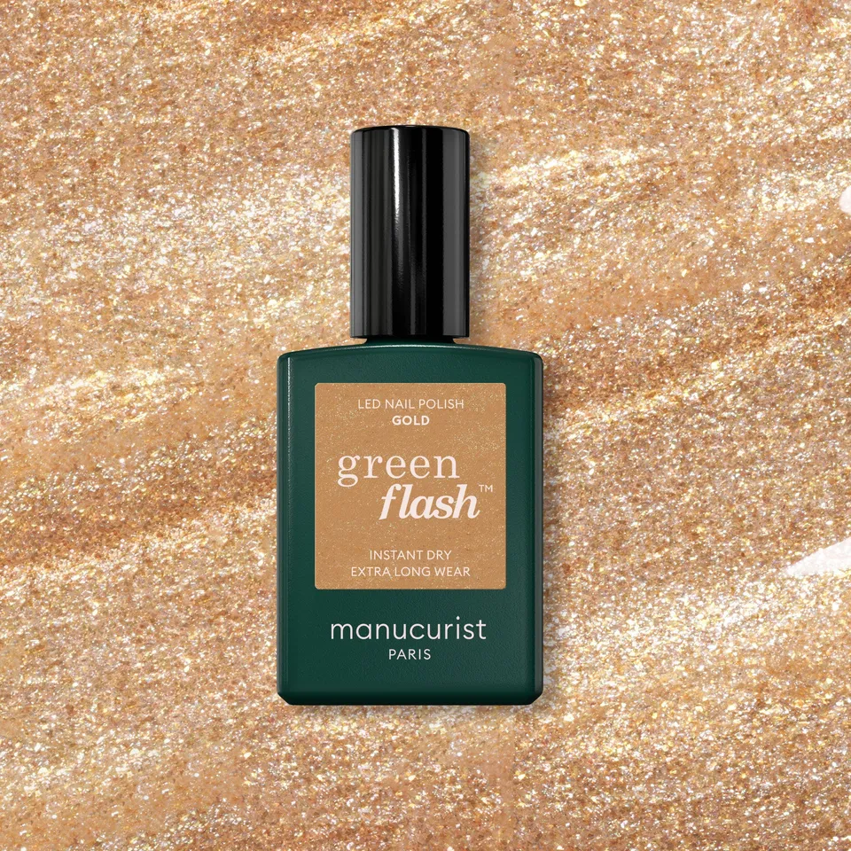 manucurist-green-flash-gold-semipermanenter-goldener-glitterlack image 1