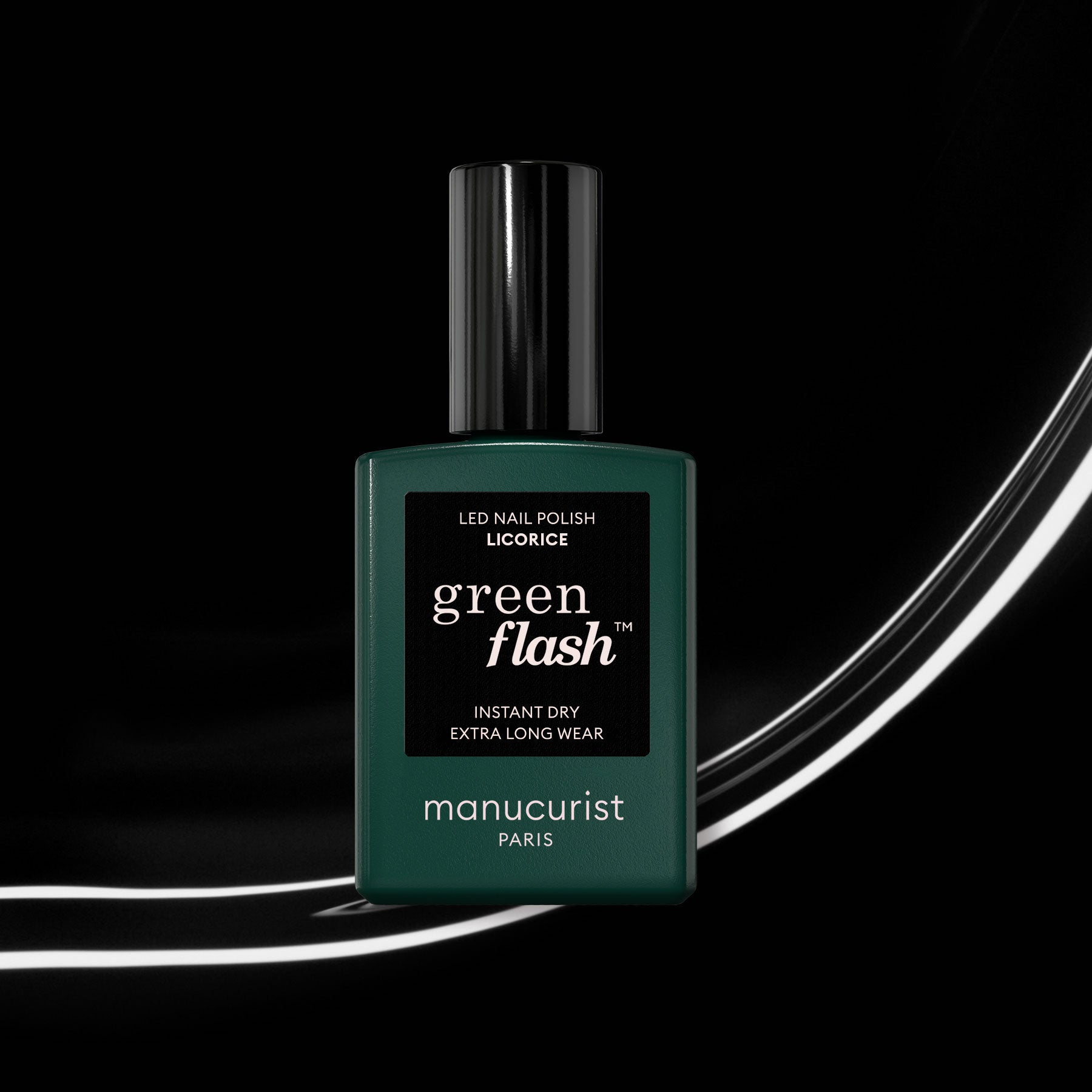 manucurist-green-flash-licorice-semi-permanenter-nagellack-schwarz image 1