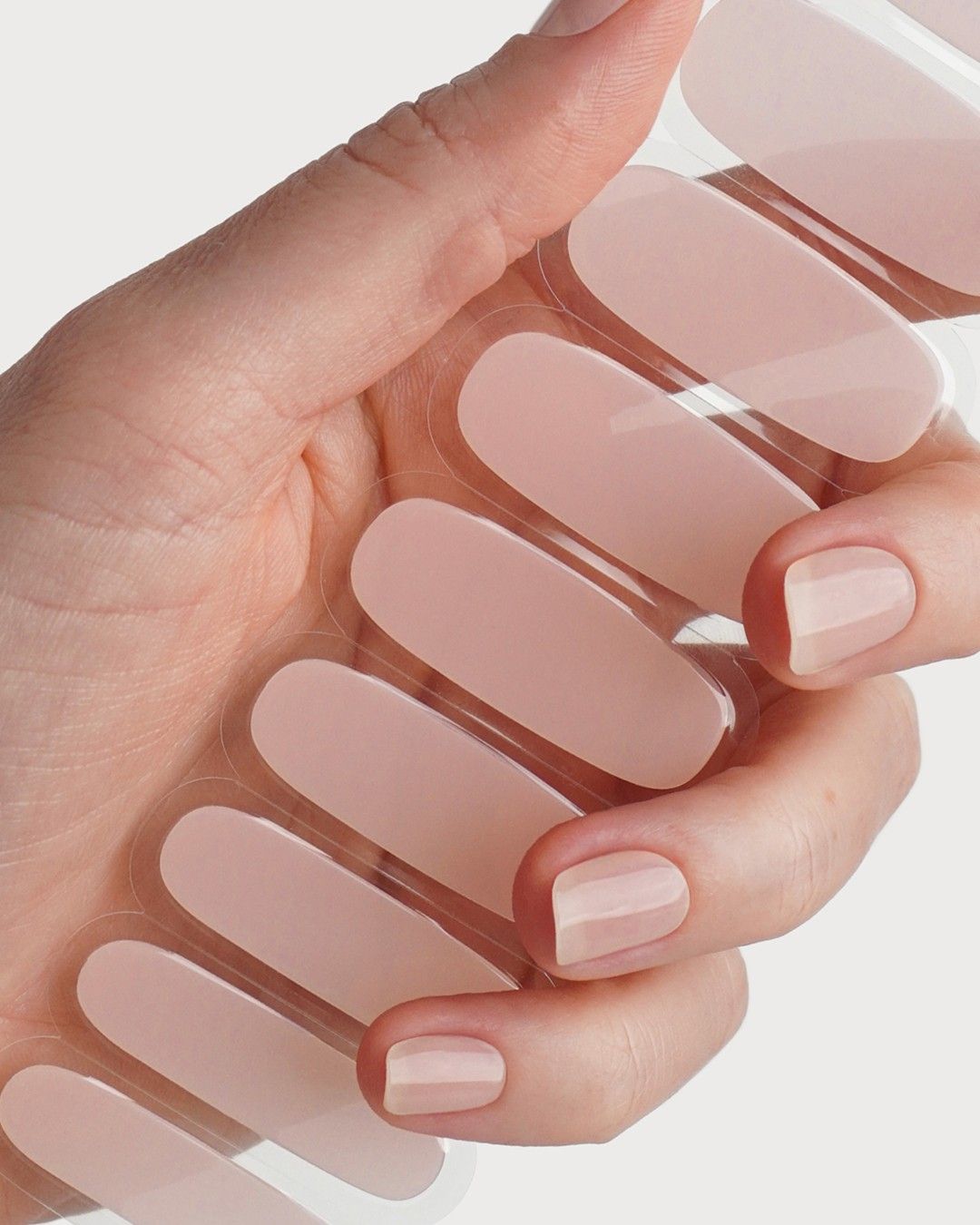 doonails-cotton-uv-gel-strips-nude-soap-nails image 5