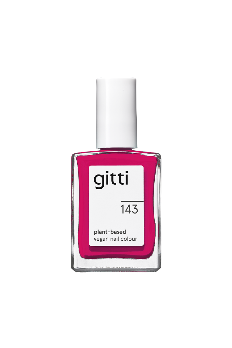 gitti-no-143-nagellack-leuchtendes-pink-plant-based image 1