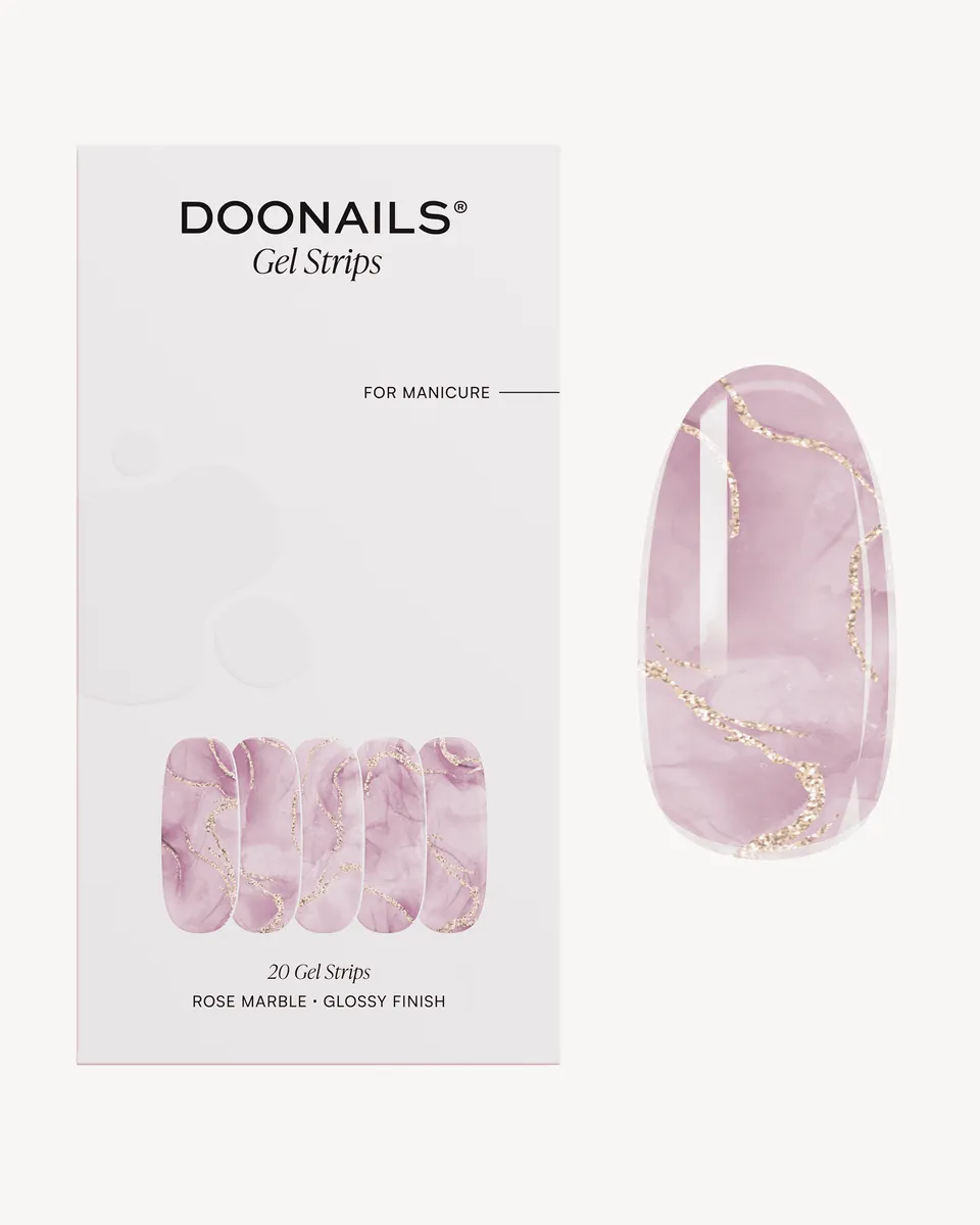 doonails-rose-marble-uv-gel-strips image 1