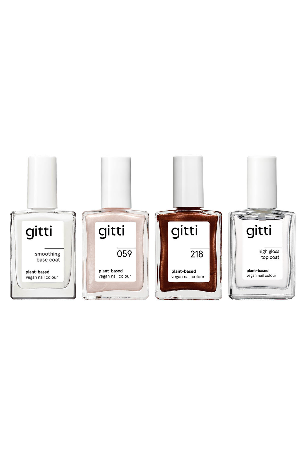 gitti-discovery-kit-pflanzenbasiertes-nagellack-set-mit-base-coat-top-coat-2-far image 1