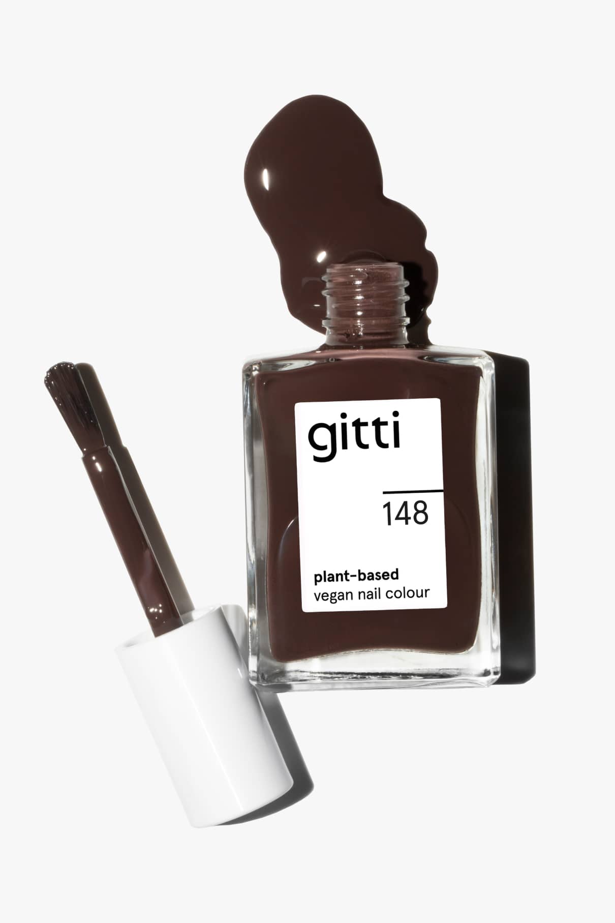 gitti-no-148-pflanzenbasierter-nagellack-intensives-braun image 6