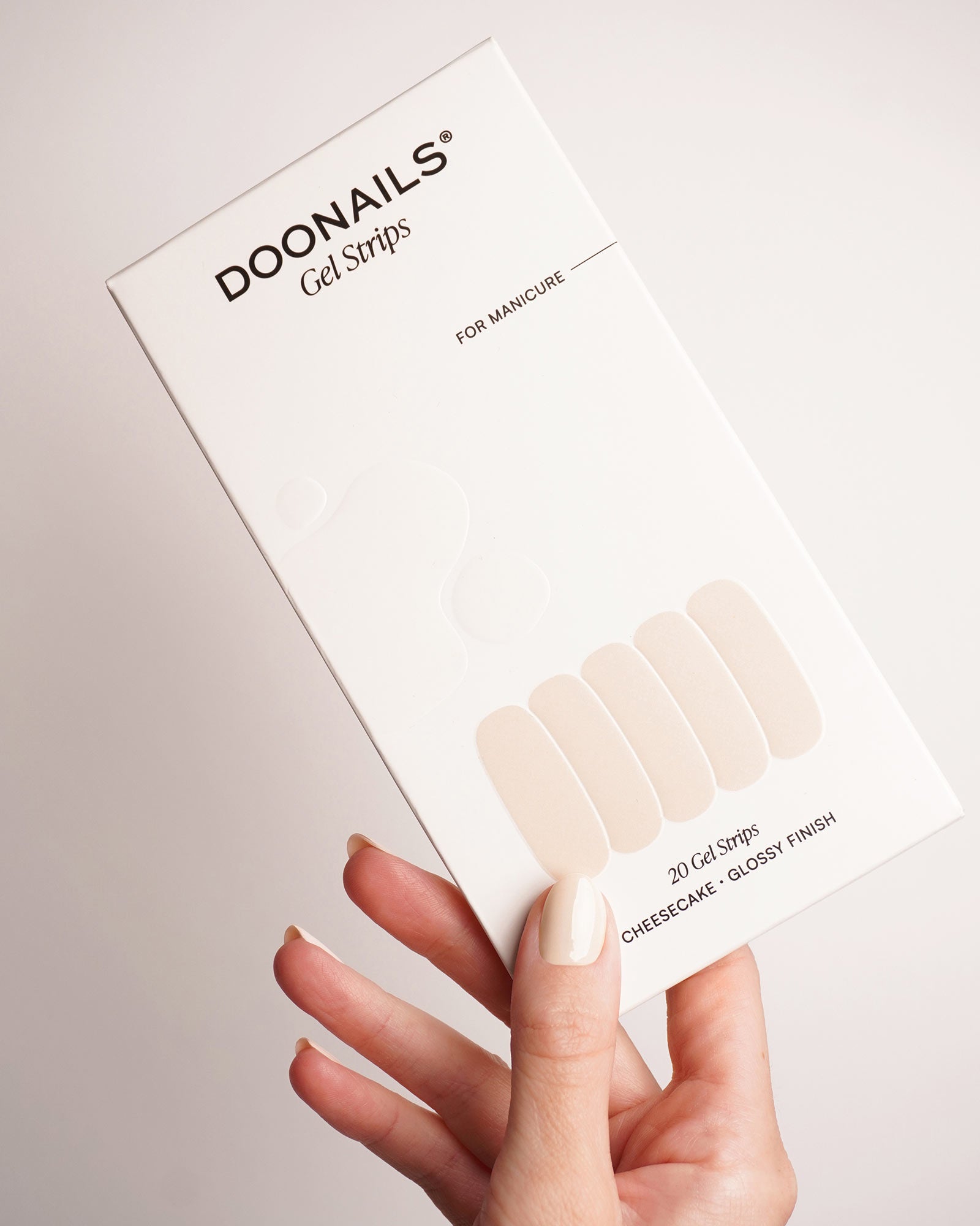 doonails-cheesecake-uv-gel-strips-cremiges-wei-auch-f-r-zehenn-gel image 3