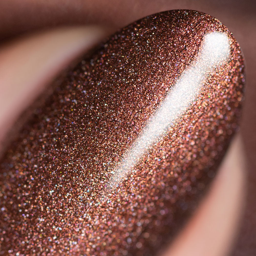 herzlack-schokoholic-veganer-nagellack-braun-mit-goldschimmer-und-holo-11ml image 4